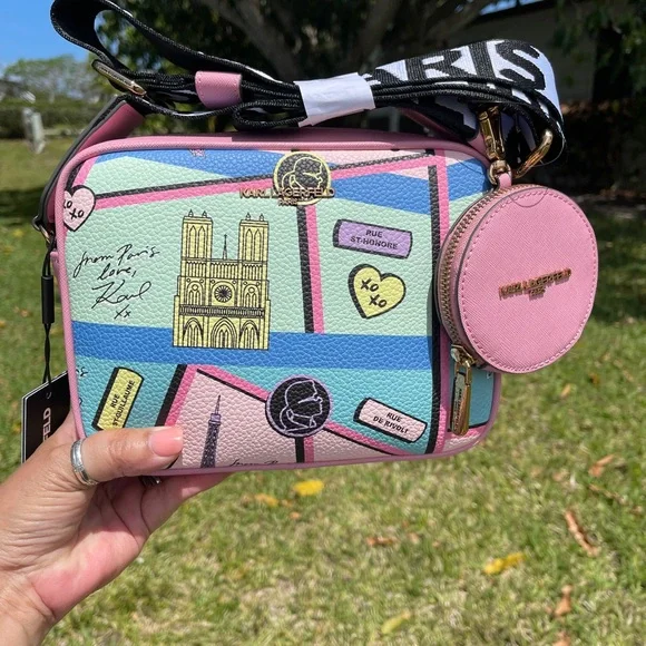 Karl Lagerfeld Multicolor Crossbody Bag - Picture 7 of 14